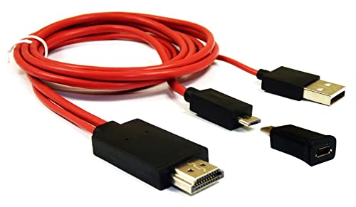 EMMERSON MHL-Kabel micro USB - HDMI 1,80m von EMMERSON