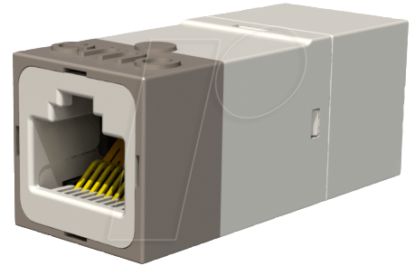 EMO EN-70E - Netzwerkisolator, Steckadapter - 2x RJ45 von EMO SYSTEMS