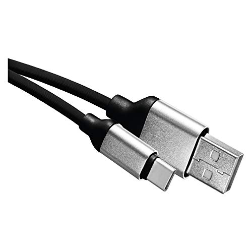 EMOS USB-C Schnelladekabel auf USB 2.0, Quick-Charge 2,4 A Ladekabel Typ C für Schnelladen und Datenübertragung 480 Mbit/s, 1 m, schwarz EMOS USB-C Schnelladekabel auf USB 2.0, Quick-Charge 2,4 A Ladekabel Typ C für Schnelladen und Datenübertragung 480 Mbit/s, 1 m, schwarz von EMOS