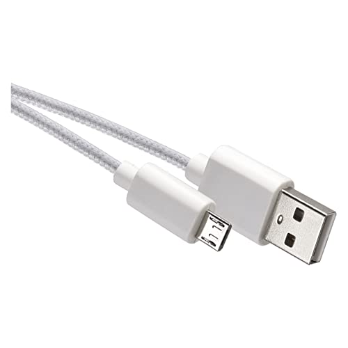 EMOS micro-USB Schnellladekabel auf USB-A 2.0, 480 Mbit/s Ladekabel Typ A auf micro-B für Schnelladen und Datenübertragung, 1 m, weiß EMOS micro-USB Schnellladekabel auf USB-A 2.0, 480 Mbit/s Ladekabel Typ A auf micro-B für Schnelladen und Datenübertragung, 1 m, weiß von EMOS