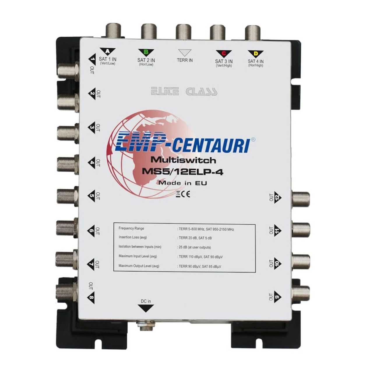 EMP Centauri E-Lite Class Multischalter MS 5/12 ELP-4 Stromlos EMP Centauri E-Lite Class Multischalter MS 5/12 ELP-4 Stromlos von EMP Centauri