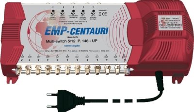 EMP-Centauri MULTISCHALTER Profi-LINE 5/12 FÜR 1 SAT EMP-Centauri MULTISCHALTER Profi-LINE 5/12 FÜR 1 SAT von EMP-Centauri