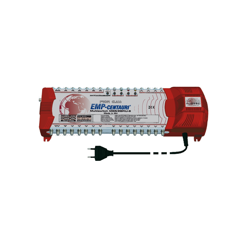 EMP Centauri Profi-Line Multischalter MS 5/28 PIU-6 für 1 Satellit 28 Teilnehmer von EMP Centauri