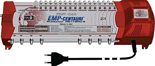 Multischalter EMP-Centauri 17/8 (Gigant) Profiline MS17/8PIU-6 V10 mit Netzteil Switch Matrix FULLHD 3D Digital , Quad tauglich von EMP-Centauri