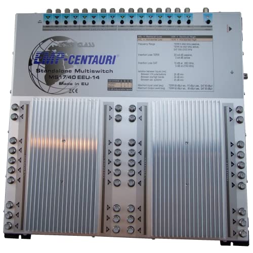 Multischalter EMP Centauri Elite Class 17/40 4 Sat für 40 Teilnehmer Multischalter EMP Centauri Elite Class 17/40 4 Sat für 40 Teilnehmer von EMP-Centauri