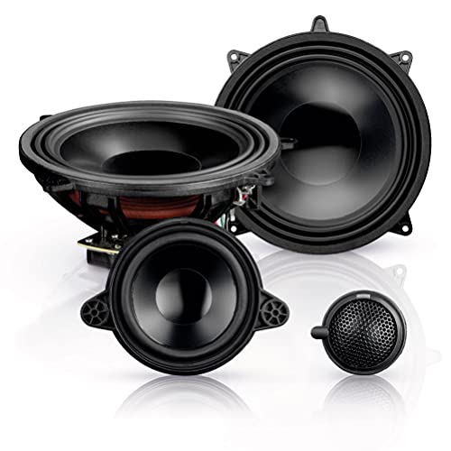 EMPHASER EM-MBF3: Plug & Play Lautsprecher Set, kompatibel mit Mercedes Benz Sprinter (VS30 / W907), einfach einzubauendes 16,5 cm 2 Wege Komponenten System Plus Center Speaker von EMPHASER