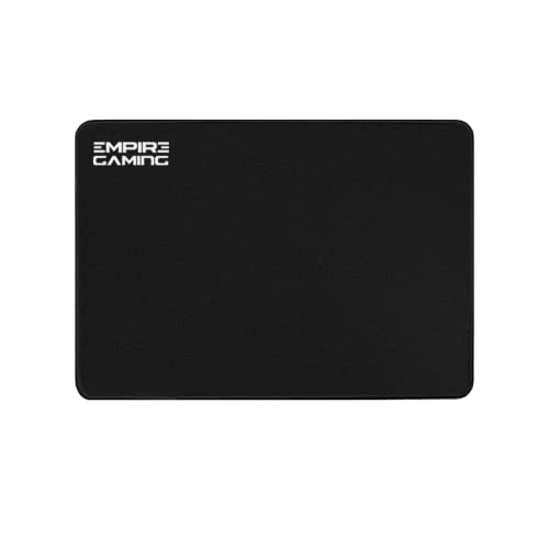 EMPIRE GAMING Arena - Mauspad Gamer - Größe XL - 46x40x3 cm - Besonders Glatte Oberfläche - Anti-Rutsch - Unterlage aus Gummi - Schwarz EMPIRE GAMING Arena - Mauspad Gamer - Größe XL - 46x40x3 cm - Besonders Glatte Oberfläche - Anti-Rutsch - Unterlage aus Gummi - Schwarz von EMPIRE GAMING