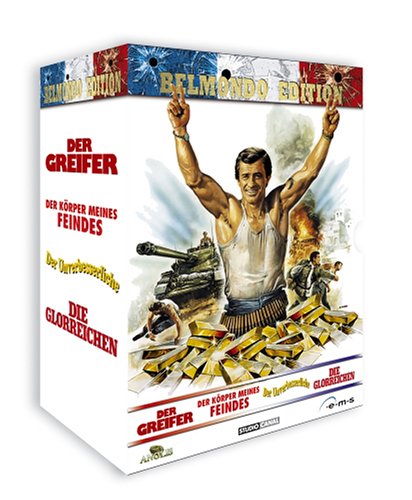 Belmondo Edition - Der Greifer / Der Körper meines Feindes / Der Unverbesserliche / ... [4 DVDs] von EMS