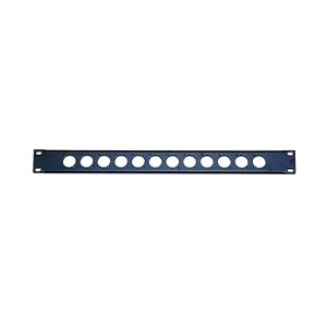 EMS Rackpanel, 1 HE, 12 x XLR (Typ D) von EMS