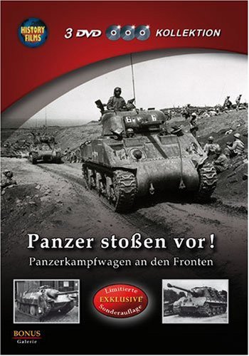 History Films: Panzer stoßen vor! - Panzerkampfwagen an den Fronten (3 DVD Kollektion) (Limitierte EXKLUSIVE Sonderauflage) von EMS