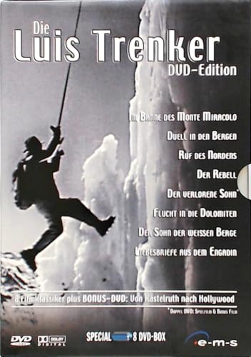 Luis Trenker Edition - Box-Set (8 DVDs) von EMS