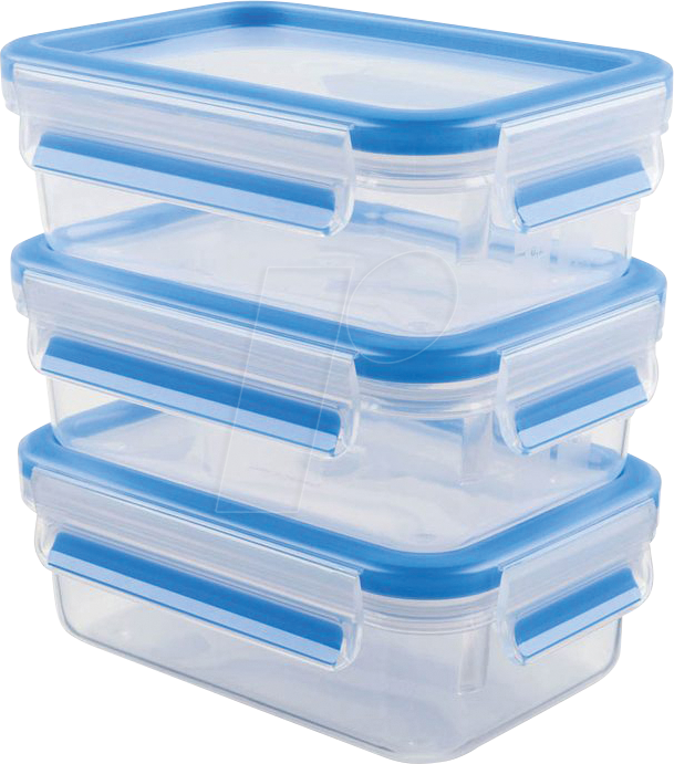 EMSA 508558 - EMSA Frischhaltedosen-Set CLIP & CLOSE 3 Stück blau 1,0 l EMSA 508558 - EMSA Frischhaltedosen-Set CLIP & CLOSE 3 Stück blau 1,0 l von EMSA