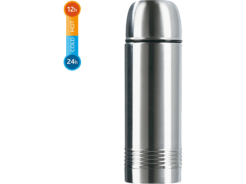 EMSA 618101600 Senator Isolierflasche Silber von EMSA