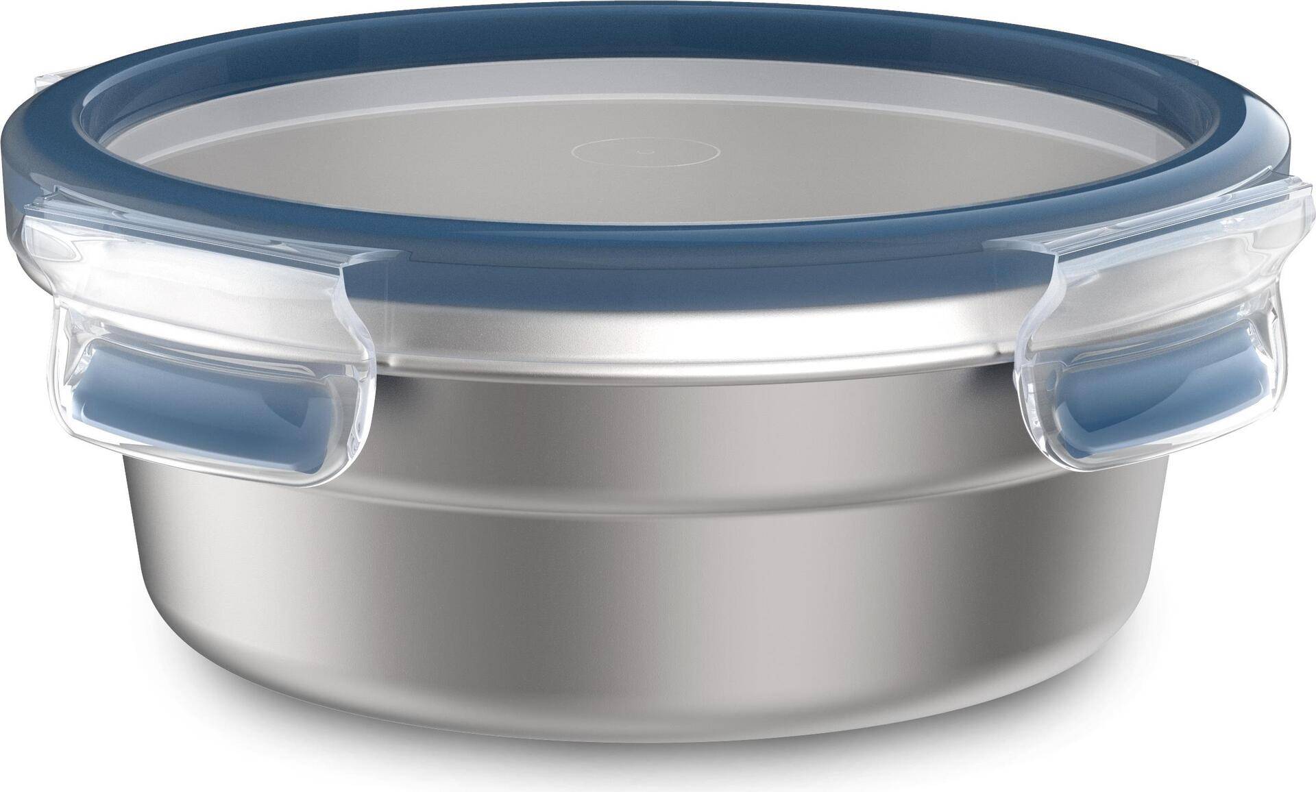 EMSA CLIP & CLOSE N1150200 Lebensmittelaufbewahrungsbehälter Oval Flask Edelstahl 1 Stück(e) (N1150200) von EMSA
