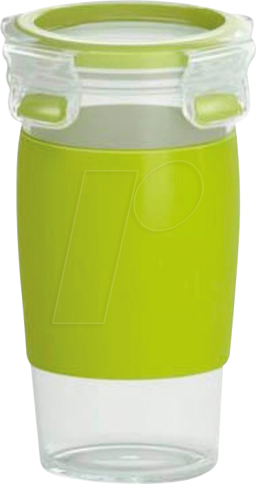 EMSA N1071500 - EMSA Smoothie-Becher CLIP & GO grün 0,45 l von EMSA