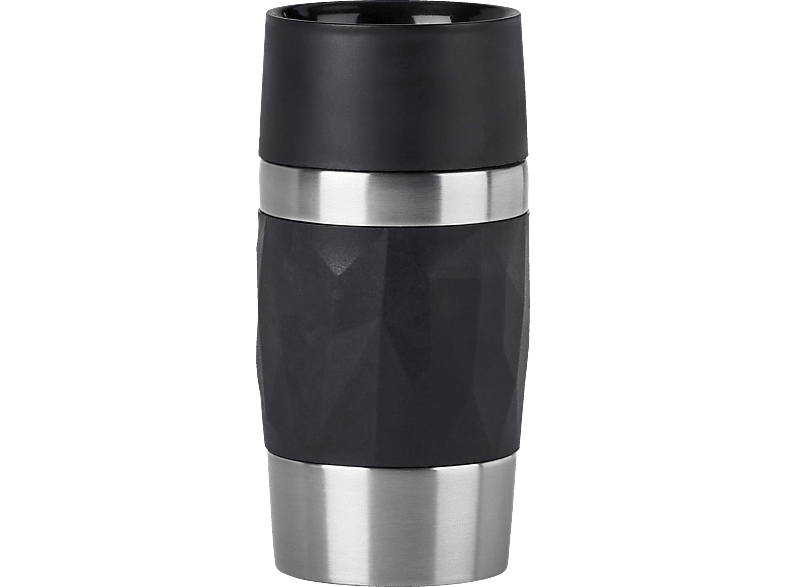 EMSA N21601 Travel Mug Compact Thermobecher Schwarz von EMSA