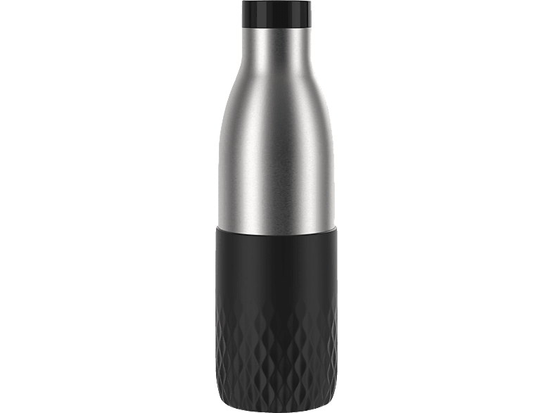 EMSA N31111 Bludrop Sleeve Trinkflasche Edelstahl/Schwarz EMSA N31111 Bludrop Sleeve Trinkflasche Edelstahl/Schwarz von EMSA