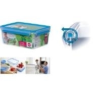 emsa Frischhaltedose CLIP & CLOSE, 5,50 Liter, transparent transportsicherer Clipverschluss, einzigartige Dichtung, - 1 Stück (508547) von EMSA