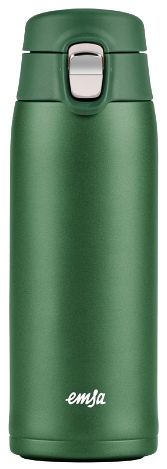 emsa Isolier-Trinkflasche LIGHT MUG, 0,4 Liter, grün von EMSA