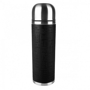 emsa Isolierflasche SENATOR Sleeve schwarz 1,0 l von EMSA