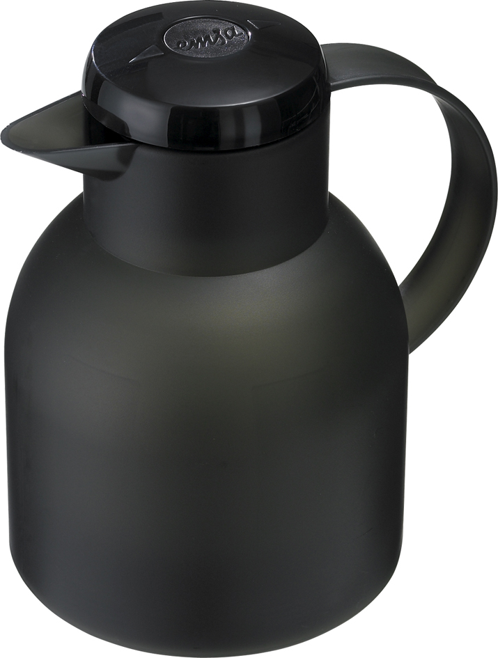 emsa Isolierkanne SAMBA, 1,0 Liter, transluzent-schwarz von EMSA
