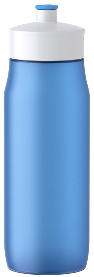 emsa Trinkflasche SQUEEZE SPORT, 0,6 Liter, blau von EMSA