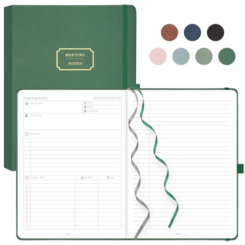 EMSHOI Meeting-Notizbuch für die Arbeit mit Aktionsartikeln – 320 Seiten, B5 Business-Planer, Hardcover, Meeting-Minuten, To-Do-Liste, Notizbuch, Projekt-Notizblock, Tagebuch für Damen und Herren, 19 EMSHOI Meeting-Notizbuch für die Arbeit mit Aktionsartikeln – 320 Seiten, B5 Business-Planer, Hardcover, Meeting-Minuten, To-Do-Liste, Notizbuch, Projekt-Notizblock, Tagebuch für Damen und Herren, 19 von EMSHOI