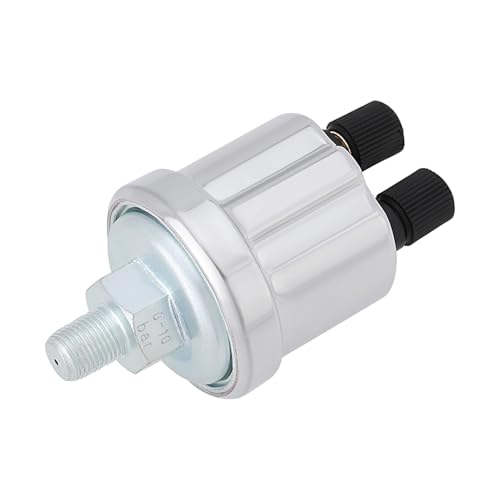 EMSea 1PC Öldrucksensor 0-10 Bar 1/8 NPT Gewinde Öldruckgeber Kompatibel mit VDO Wasser Öl Gas Druckanzeigesensor Ölsensor von EMSea