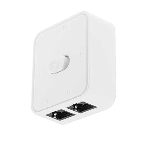 EMSea 2 Port RJ45 Netzwerk Switch Selector Mini 2-Port RJ45 Netzwerk Schlüsselschalter Selector Box RJ45 Netzwerk-Schlüsselschalter Splitter Selector Box Weiß EMSea 2 Port RJ45 Netzwerk Switch Selector Mini 2-Port RJ45 Netzwerk Schlüsselschalter Selector Box RJ45 Netzwerk-Schlüsselschalter Splitter Selector Box Weiß von EMSea
