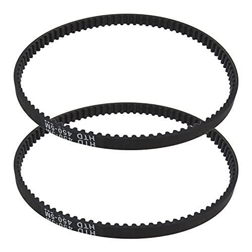 EMSea 2 x Rasenmäher-Antriebsriemen aus Gummi, synchrone, geschlossene Schlaufe, Zahnriemen, 8,3 mm Breite, 5 mm Teilung, passend für Boschrotak 32 Elan 32 Concorde 32 F016L6677 EMSea 2 x Rasenmäher-Antriebsriemen aus Gummi, synchrone, geschlossene Schlaufe, Zahnriemen, 8,3 mm Breite, 5 mm Teilung, passend für Boschrotak 32 Elan 32 Concorde 32 F016L6677 von EMSea