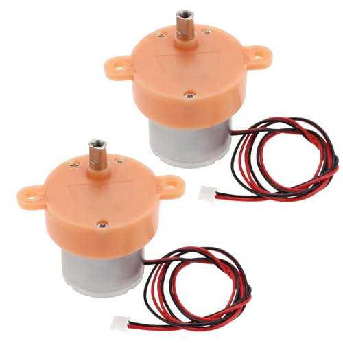 EMSea 2Pcs Kleiner Untersetzungsmotor 3rpm Langsam Laufender Getriebemotor 3-12V DC Langsam Laufender Geräuscharmer Getriebemotor für Projektionslampen Sternenlampen Spielzeug Und Kunsthandwerk EMSea 2Pcs Kleiner Untersetzungsmotor 3rpm Langsam Laufender Getriebemotor 3-12V DC Langsam Laufender Geräuscharmer Getriebemotor für Projektionslampen Sternenlampen Spielzeug Und Kunsthandwerk von EMSea