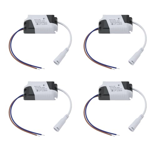 EMSea 4-teiliges LED-Panel-Netzteil 8–18 W Netzteil Treibertransformator Nicht Isoliertes Netzteil 24–86 V 280 MA für Flutlicht Deckenleuchte Straßenlaterne 75 X 34 X 20 Mm EMSea 4-teiliges LED-Panel-Netzteil 8–18 W Netzteil Treibertransformator Nicht Isoliertes Netzteil 24–86 V 280 MA für Flutlicht Deckenleuchte Straßenlaterne 75 X 34 X 20 Mm von EMSea