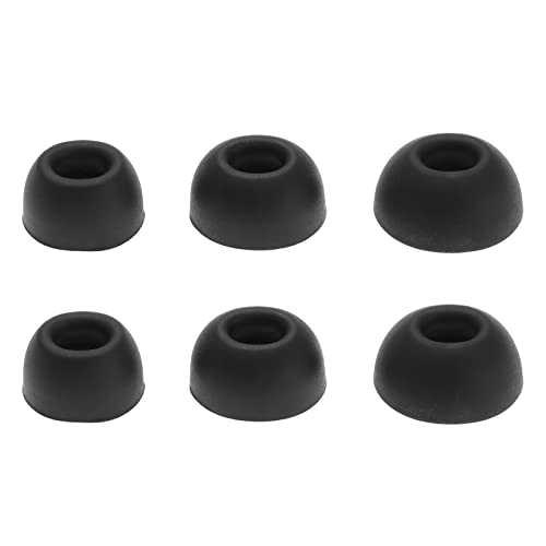 EMSea 6 Paar Silikon-Ohrstöpsel, kompatibel mit Anker Soundcore Life P2 Kopfhörern, weiche Ohrstöpsel, Ohrpolster, Ohrstöpsel, L/M/S, 2 Paar je Größe, Schwarz EMSea 6 Paar Silikon-Ohrstöpsel, kompatibel mit Anker Soundcore Life P2 Kopfhörern, weiche Ohrstöpsel, Ohrpolster, Ohrstöpsel, L/M/S, 2 Paar je Größe, Schwarz von EMSea