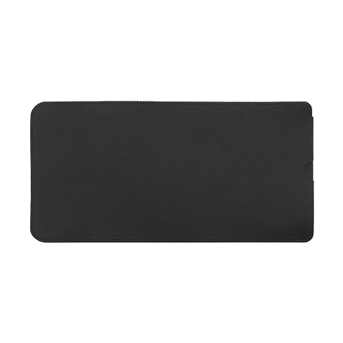 EMSea Tastaturhülle Kompatibel mit Logitech K380 Kabelloser Bluetooth-Tastatur, PU-Leder Tragetasche Staubschutz Schutz Tasche, 30 x 15 cm, Schwarz von EMSea