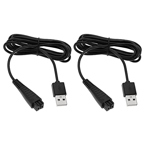 EMSea Tragbarer USB-Rasierer, Epilierer, Ladekabel, Ersatz, kompatibel mit Panasonic Epilierer ES-LA63 ES-LA93 RE7-51 RE7-59 RE740 RE768 REGC20 5,4 V 1,25 A, 2 Stück EMSea Tragbarer USB-Rasierer, Epilierer, Ladekabel, Ersatz, kompatibel mit Panasonic Epilierer ES-LA63 ES-LA93 RE7-51 RE7-59 RE740 RE768 REGC20 5,4 V 1,25 A, 2 Stück von EMSea