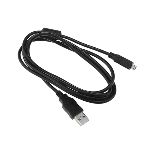 EMSea USB-Datenkabel für Handycam Transfer Piction Video 1,5 m Anschluss an PC/Mac VMC-15FS / VMC15FS / VMC 15FS kompatibel mit Sony A/V Schnittstelle Single AV Video Kabel von EMSea