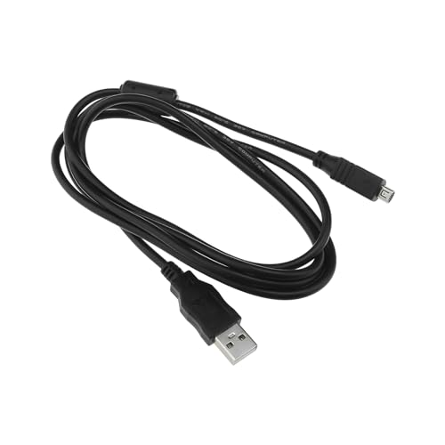 EMSea USB Kabel USB Datensynchronisierungskabel für Handycam-Übertragung, 1,5 M, Anschluss An PC/Mac VMC-15FS / VMC15FS / VMC 15FS, Kompatibel mit Sony A/V-Schnittstelle, Einzelnes AV-Videokabel von EMSea