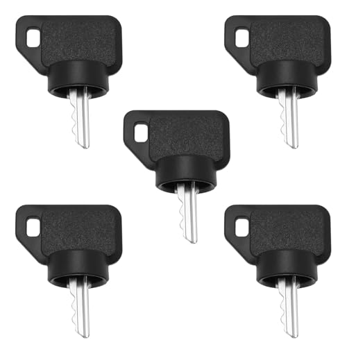 EMSea Zündschlüssel für Rasenmäher, 09287000, 04331700, kompatibel mit Gravely Ariens Pro-Turn 121,9 cm, 132,1 cm, 127 cm, ZT HD, 111,8 cm, 121,9 cm, 132,3 cm, Schwarz, 5 Stück EMSea Zündschlüssel für Rasenmäher, 09287000, 04331700, kompatibel mit Gravely Ariens Pro-Turn 121,9 cm, 132,1 cm, 127 cm, ZT HD, 111,8 cm, 121,9 cm, 132,3 cm, Schwarz, 5 Stück von EMSea