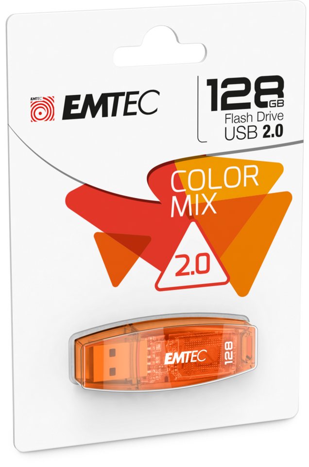EMTEC C410 USB-Stick (USB 3.2, Lesegeschwindigkeit 15,00 MB/s, Verschluss Kappe) von EMTEC