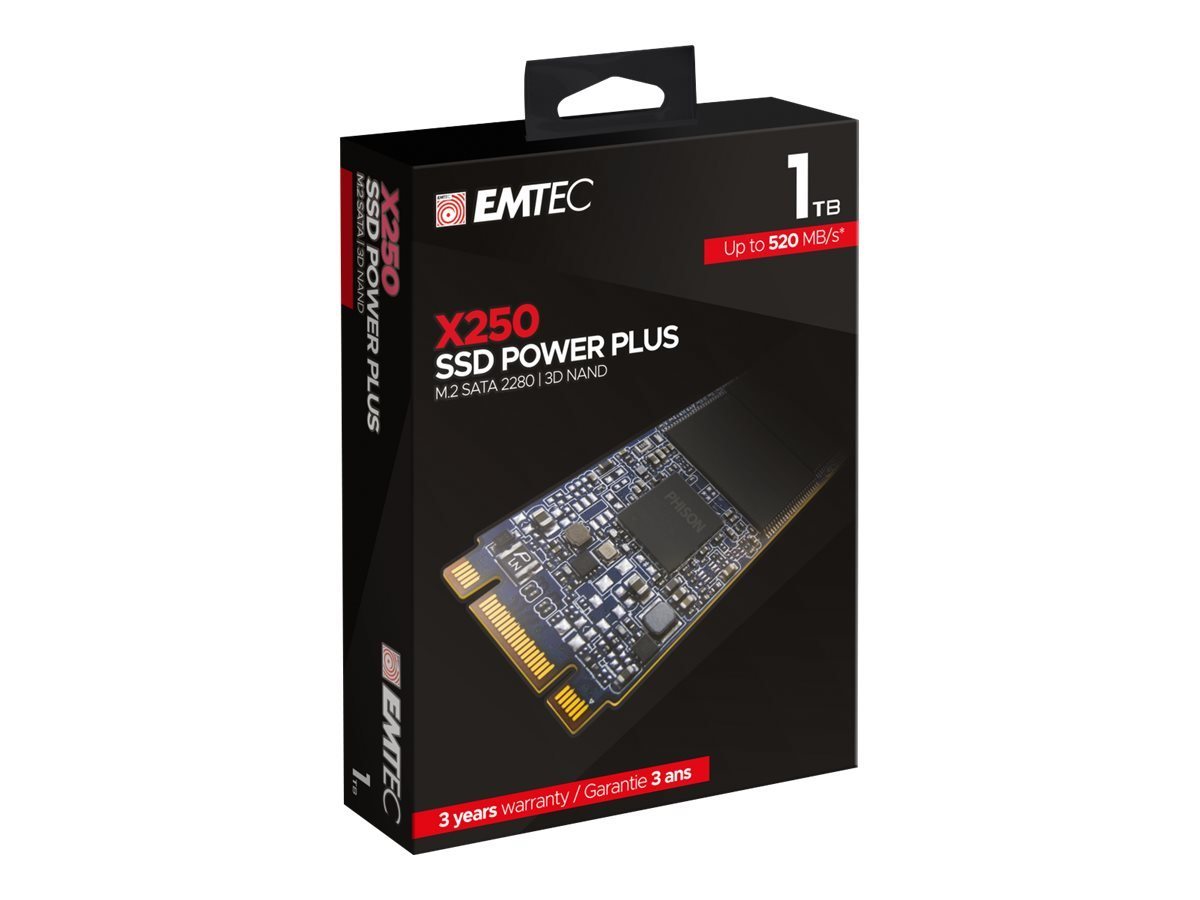 EMTEC EMTEC ECSSD1TX250 1TB SSD-Festplatte EMTEC EMTEC ECSSD1TX250 1TB SSD-Festplatte von EMTEC