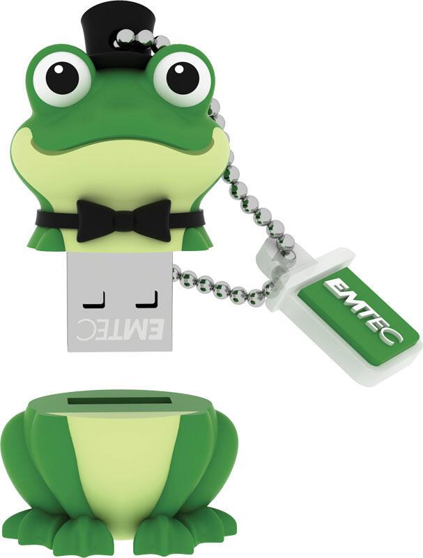 EMTEC USB-Stick Animalitos Crooner Frog 16GB EMTEC USB-Stick Animalitos Crooner Frog 16GB von EMTEC