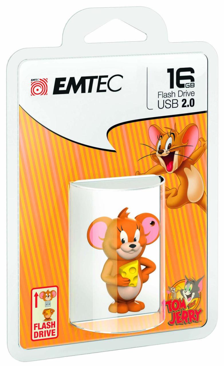 Emtec USB-Stick Tom & Jerry Jerry 16GB Emtec USB-Stick Tom & Jerry Jerry 16GB von EMTEC
