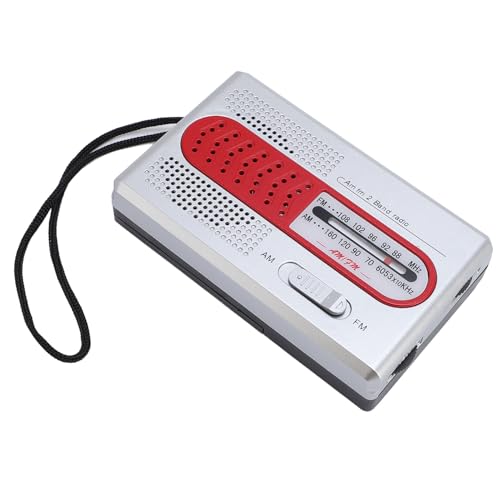 Tragbarer Radio -Batterie -betriebene Umfangreiche Frequenzabdeckung Tasche AM FM Radio mit Lautsprecher Earphone Hochempfindlichkeitssignalempfang für Elder Tragbarer Radio -Batterie -betriebene Umfangreiche Frequenzabdeckung Tasche AM FM Radio mit Lautsprecher Earphone Hochempfindlichkeitssignalempfang für Elder von EMUKOEP