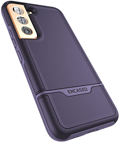 ENCASED Rebel Hülle für Samsung Galaxy S22 – Schutzhülle Handyhülle Stoßfest Case (Violett) von ENCASED