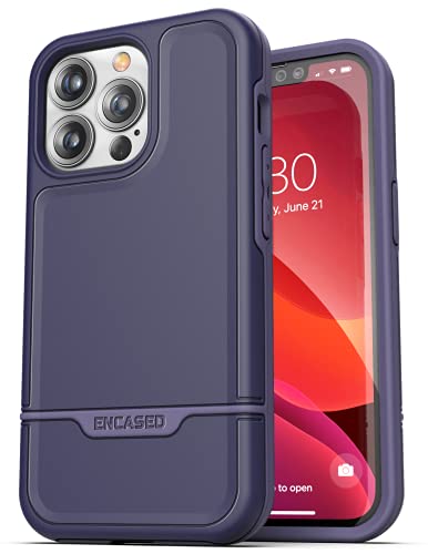 ENCASED Rebel Series Designed for iPhone 13 PRO Case Protective Phone Case (Purple) von ENCASED
