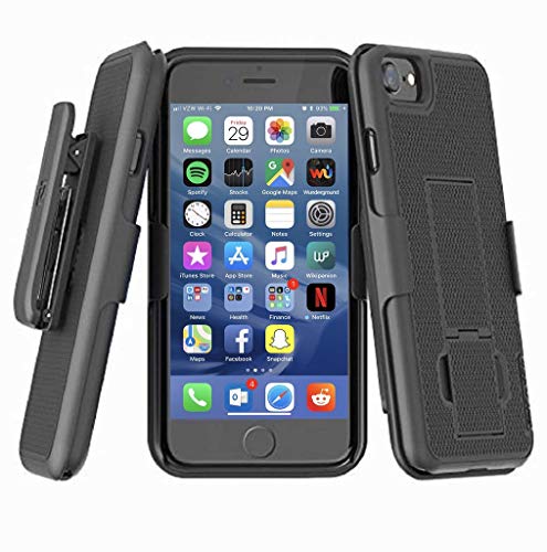 ENCASED iPhone 7 Belt Clip Combo Case w/ClikLock Black (Authentic Product) von ENCASED