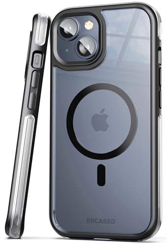 Encased Mag-Air transparente Hülle für iPhone 15 Plus – AirGuard-Technologie Handy-Schutz (iP15-PLUS 6,7 Zoll), kompatibel mit MagSafe von ENCASED