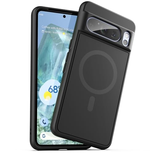 Encased Magnetische Hülle für Google Pixel 8 Pro Kompatibel mit MagSafe Laden & Zubehör Schwarz Encased Magnetische Hülle für Google Pixel 8 Pro Kompatibel mit MagSafe Laden & Zubehör Schwarz von Encased