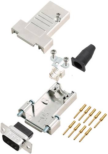 Encitech 6355-0089-01 D-SUB Stecker 180° Polzahl (num): 9 1St. von ENCITECH