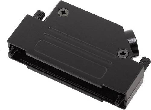 Encitech D45ZK37-BK-K 6560-0116-14 D-SUB Gehäuse Polzahl (num): 37 Vollmetall 45° Schwarz 1St. von ENCITECH